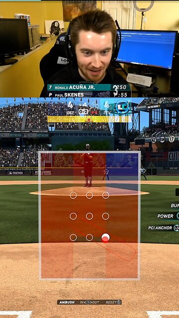 Ronald Acuna JR takes it 500+ feet off of Paul skenes in MLB THE SHOW 25