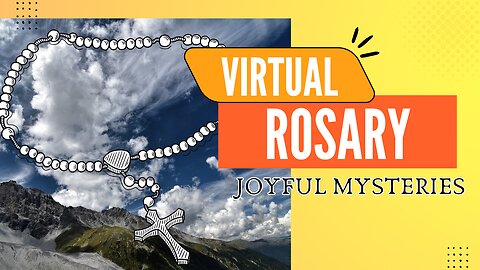 Guided Virtual Rosary – Beads Illuminate as You Pray (THE JOYFUL MYSTERIES Mondays and Saturdays.)