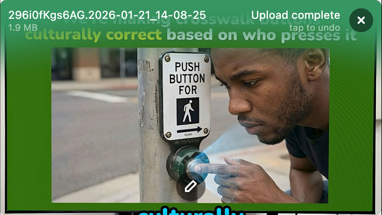 RACE CORRECT CROSSWALK BUTTON