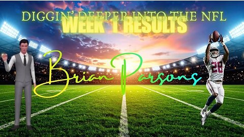 NFL Week 1 2025 Results, Diggin' Deeper into the NFL