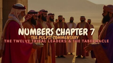 Numbers Chapter 7 The Pulpit Commentary