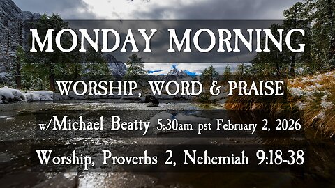 🌤️MONDAY MORNING✝️