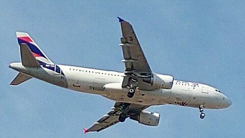 Airbus A320 PR-TQC coming from Guarulhos to Fortaleza