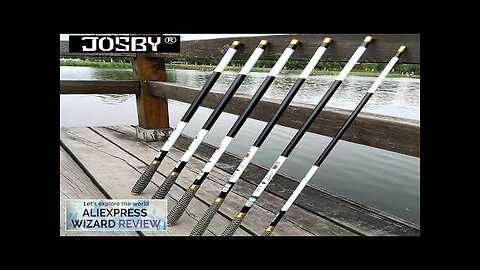 JOSBY Carp Telescopic Fishing Rod Carbon Fiber Feeder Ultralight Portable For Freshwater Review