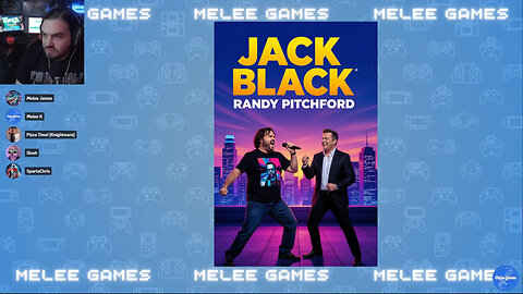 Randy Pitchford and Jack Black Break Melee James | Melee Games