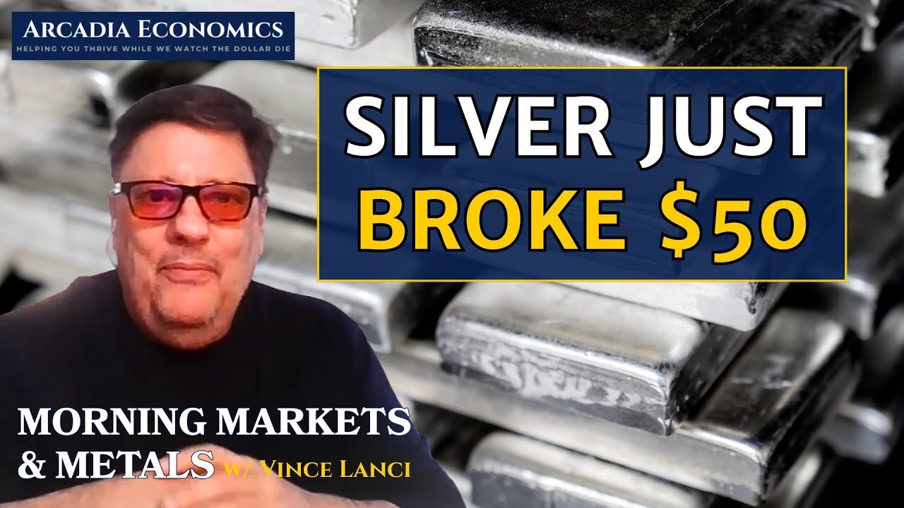 Silver Breaks $50 (& $51 Too) As London's Getting Squeezed!