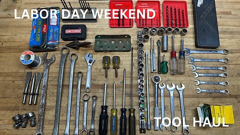 Estate Sale / Garage Sale Tool Haul | Episode 3 | Labor Day Weekend Finds September 1st 2024.