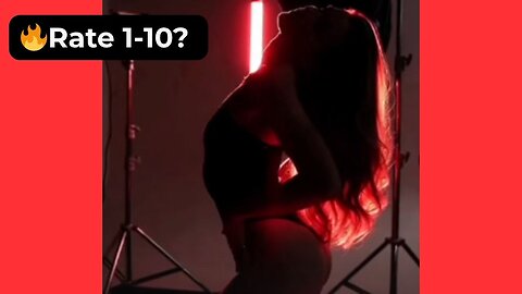 🔥 Rate Her Body in This Black Bodysuit 1-10? 😍 Supermodel 4K