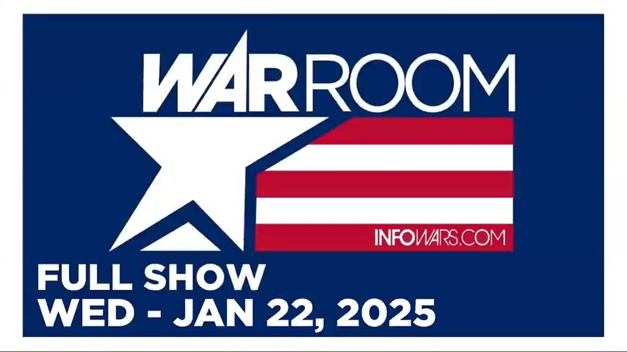 WAR ROOM (Full Show) 01_22_25 Wednesday