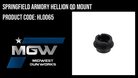 Springfield Armory Hellion QD Mount - HL0065