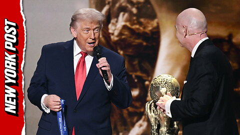 "We saved millions of lives': Trump stuns crowd with FIFA peace prize win
