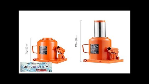 Hydraulic Bottle Jack 50 Ton Manual High Lift Automotive Car Repair Shop Review