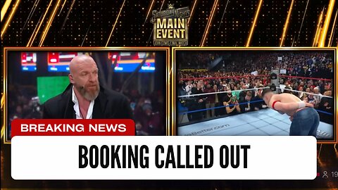 Triple H's Booking Just Got Called Out