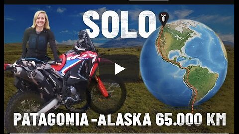 Wow Patagonia to Alaska entire pacific on Motorcycle