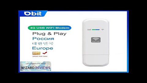 LDW931 Lte Router Modem 4G Wifi SIM Card Dongle Portable Mobile Wifi Review