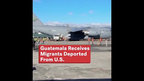 Planes have successfully deported illegal immigrants from Guatemala back to their home country.