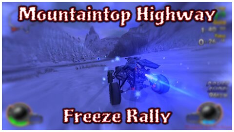 Jak X: Combat Racing | Mountaintop Highway - Freeze Rally