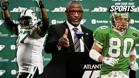 Jets legends Damien Woody, Wayne Chrebet react to Aaron Glenn's introductory press conference