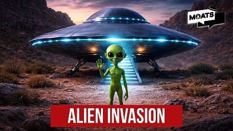 I’m hoping the aliens will land and solve some of our pressing problems