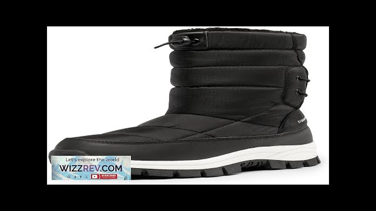 DREAM PAIRS Women's Winter Snow Boots Waterproof Lightweight Warm Fashion Mid Calf Review