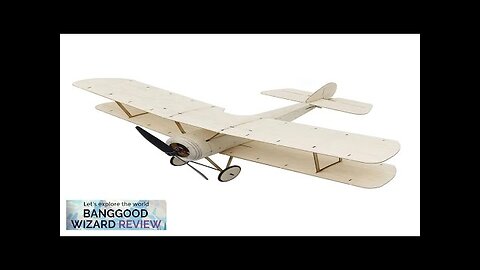 Dancing Wings Hobby K6 Sopwith Pup 378mm Wingspan Balsa Wood Micro RC Review