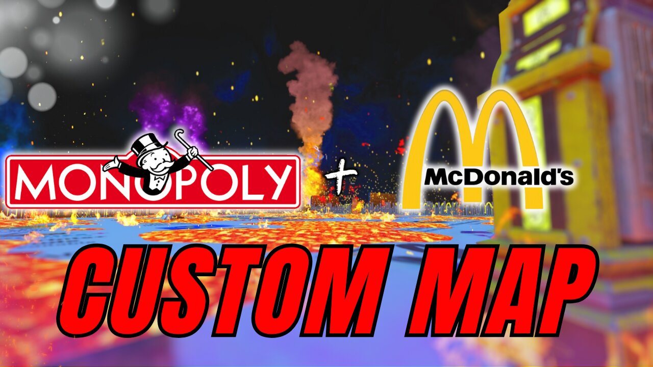 MONOPOLY + MCDONALD'S CUSTOM ZOMBIES GAMEPLAY IN BLACK OPS 3