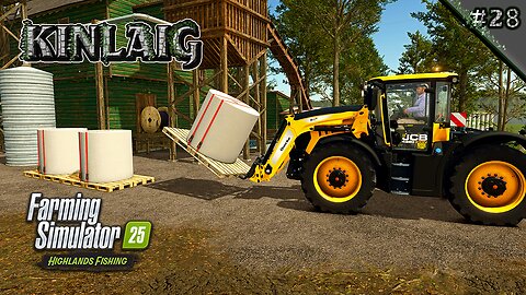 £404K PROFIT: PAPER + CASTLE DELIVERY! 🧻🏰📦💰Bottle #5 Found. | Kinlaig Ep. 28 | Farming Simulator 25