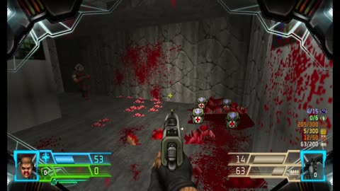 Project Brutality - Doom II - Ultra Violence - Underhalls (MAP02) - 100% completion