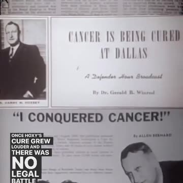 Man arrested for curing cancer