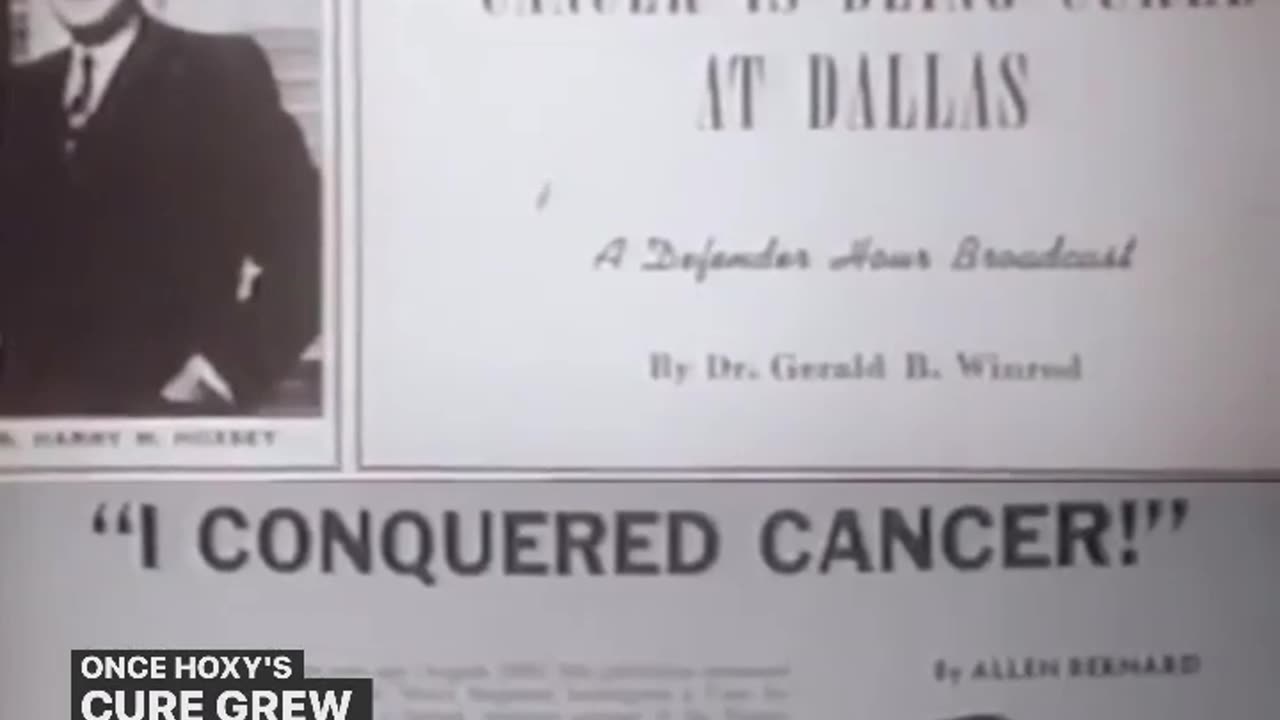 Man arrested for curing cancer