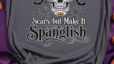 Can spooky be stylish AND bilingual? Watch me turn heads this fall #spanglishvibes #halloweendrip
