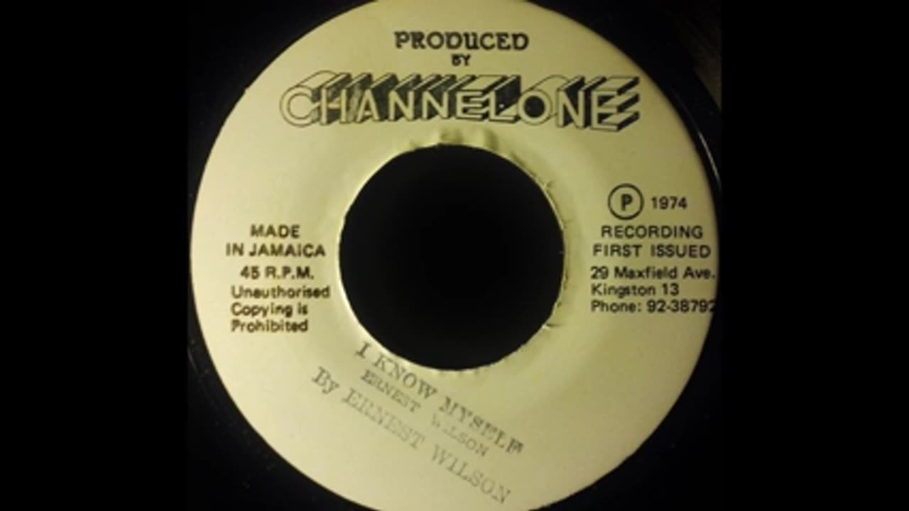 Ernest Wilson – I Know Myself | Classic Roots Reggae with a Message of Self-Awareness