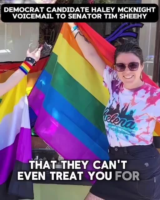 She is Haley McKnight, Helena, Montana City Commissioner candidate