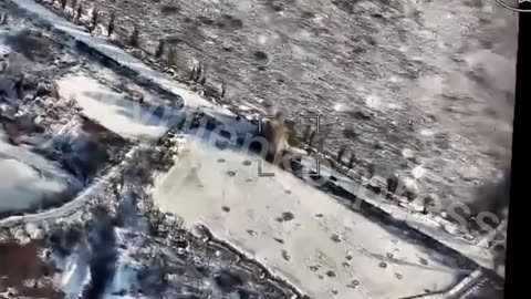 HIMARS strike on Russian infantry near Pokrovsk.