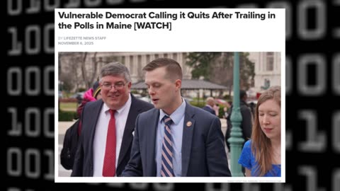 Democrat Calls it Quits After Trailing in Polls in Maine