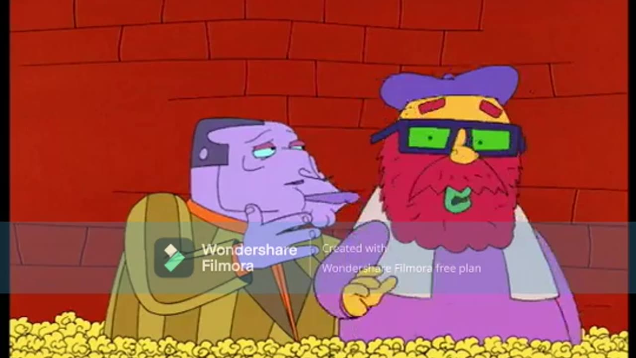 fraz flub naked in double feature