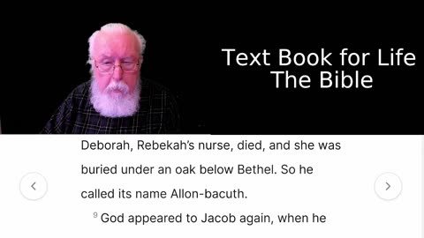 Episode 37 Text Book for Life, The Bible. On Down to Earth But Heavenly Minded Podcast.