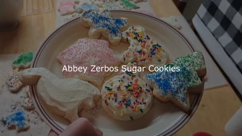 Abbey Zerbo's Sugar Cookies