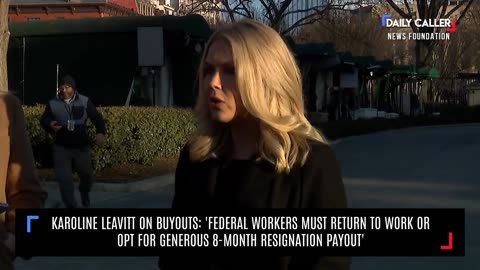 Karoline Leavitt on Buyouts