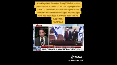 Trump time with hostages families ..