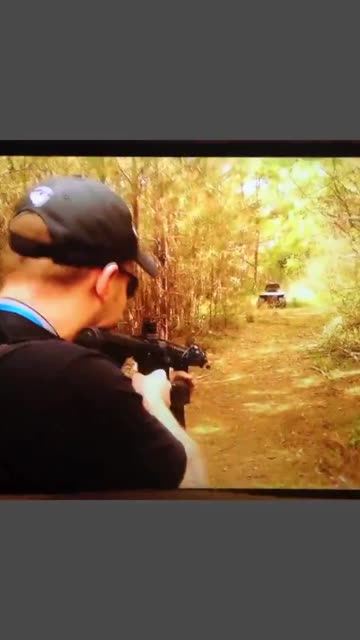 This guy won the Darwin Award and lost his leg in the process.