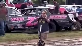 😱😂 Oh No! Little Man Takes a Tumble! | FunFM