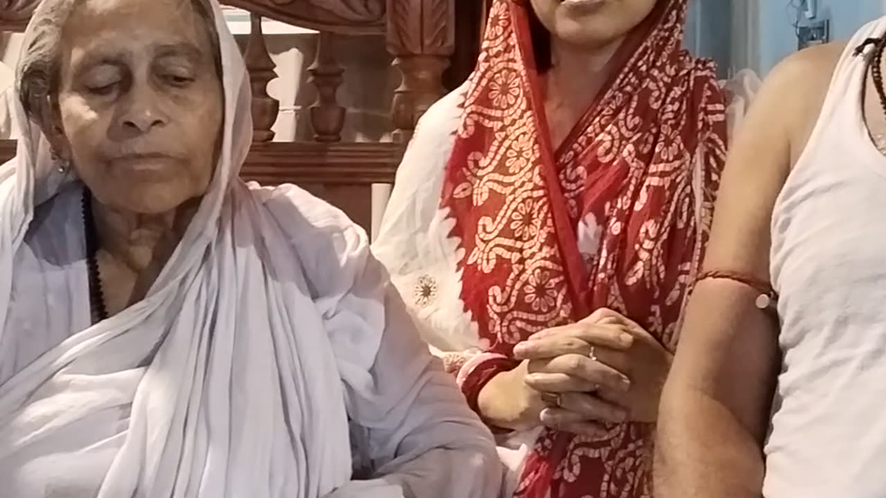 Mother Shima Thagurani and Mother Samapti Devi of Aurakandi, The birth place of Hari chanda Thagoore