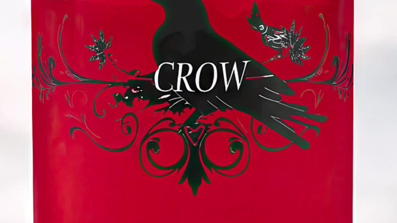 Elegant Crow Glass – A Bold Statement for Your Drinks #CrowStyle #UniqueGlass