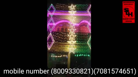 RGB light decoration || pixel light decoration||(20×50)|| strip light decoration #sukai_light_house