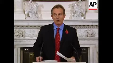 UK Prime Minister congratulates Bush on victory