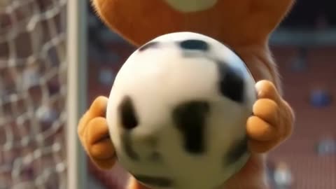 The Cutest Little Ginger Kitten You'll Ever See! The Ultimate Penalty Kick