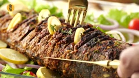 BBQ Spicy Grilled Fish Recipe By Food Fusion