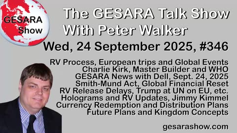 2025-09-24 GESARA Talk Show 346 - Wednesday