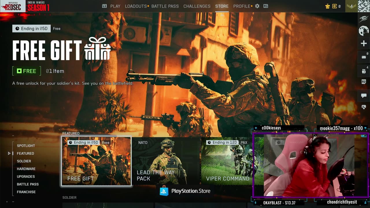 Bad Fur Day -> REDSEC Chaos! 💥 Squirrel drama to future war in one high-vibe stream. 🌿💅 Nostalgic